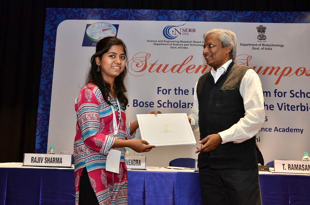 Anjali Priya received Khorana fellowship Indiana University USA